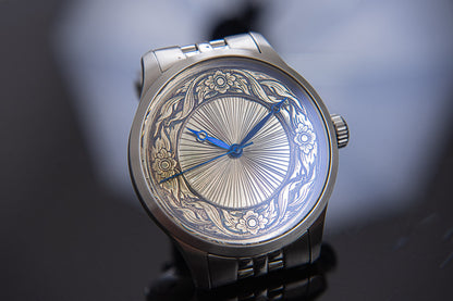 Scrolls Hand Engraved Piece