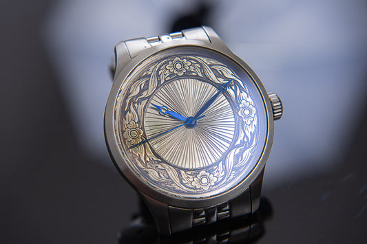 Scrolls Hand Engraved Piece