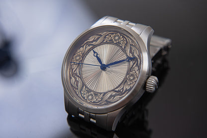 Scrolls Hand Engraved Piece