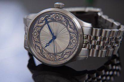 Scrolls Hand Engraved Piece