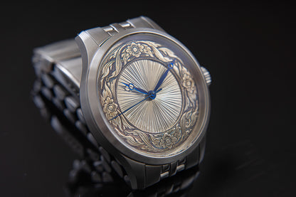 Scrolls Hand Engraved Piece