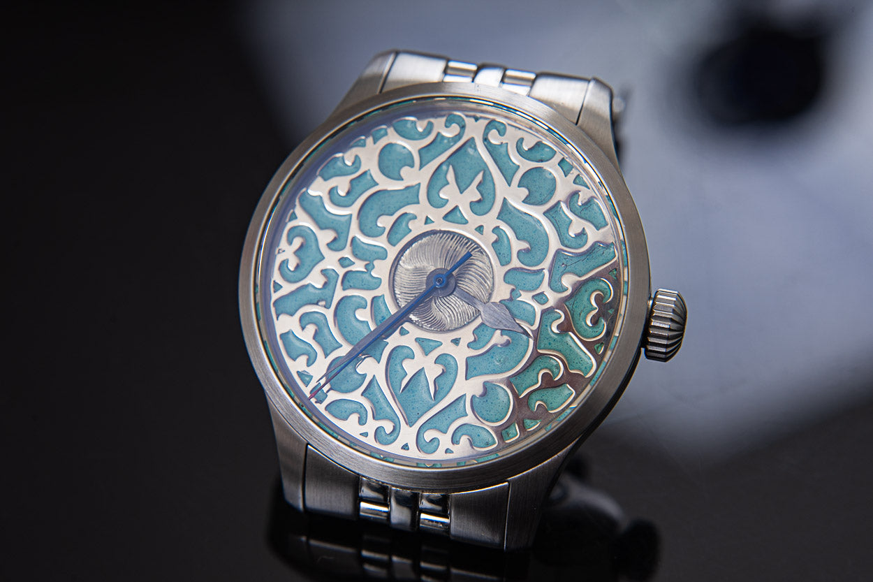 trenyo Alhambra Enameled Dial