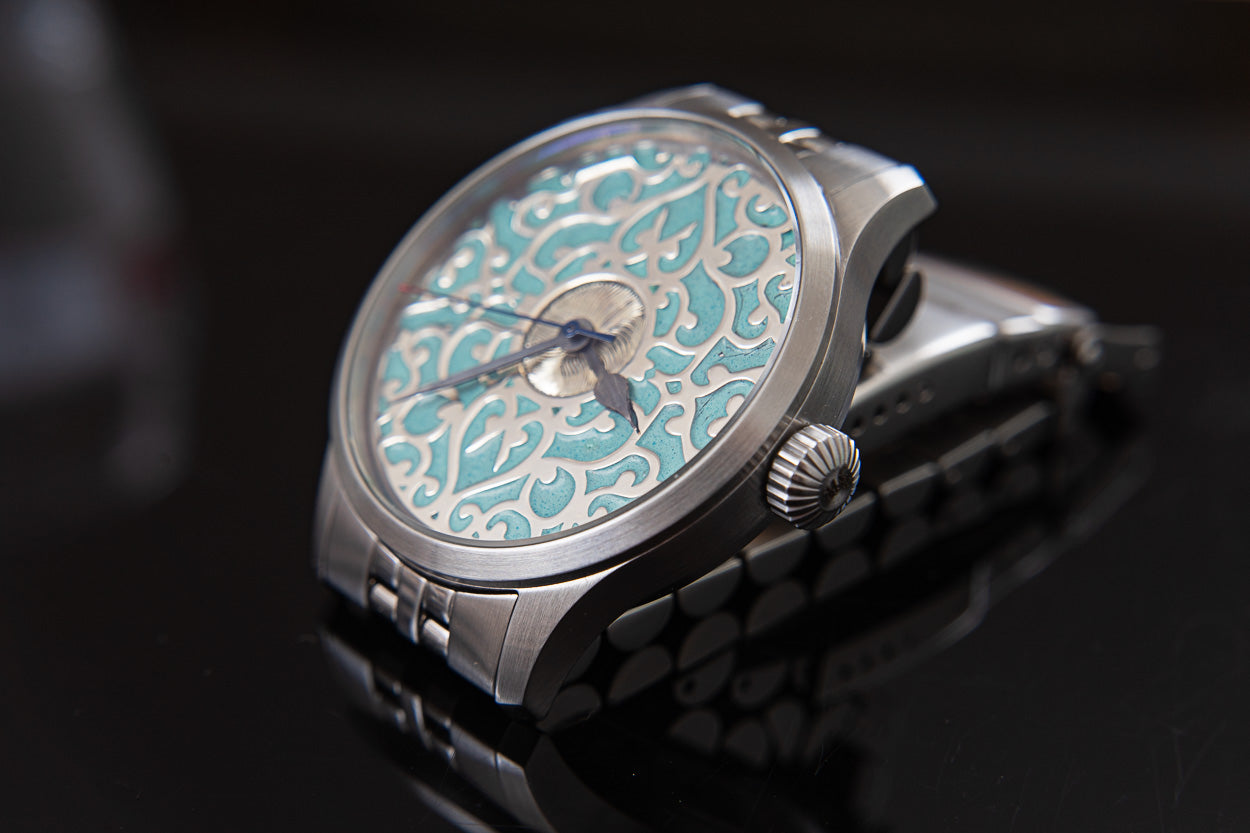 trenyo Alhambra Enameled Dial