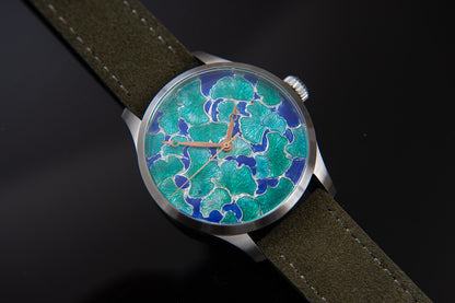 trenyo Basse-taille Grand Feu Enamel Piece Unique