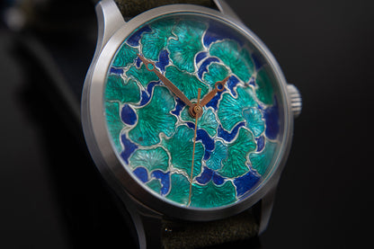 trenyo Basse-taille Grand Feu Enamel Piece Unique
