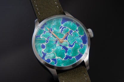 trenyo Basse-taille Grand Feu Enamel Piece Unique
