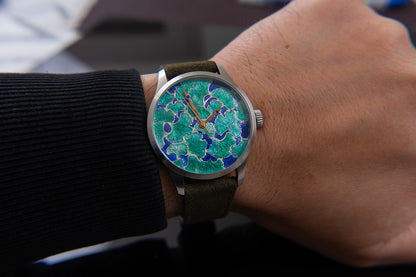 trenyo Basse-taille Grand Feu Enamel Piece Unique