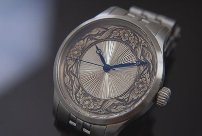 Scrolls Hand Engraved Piece