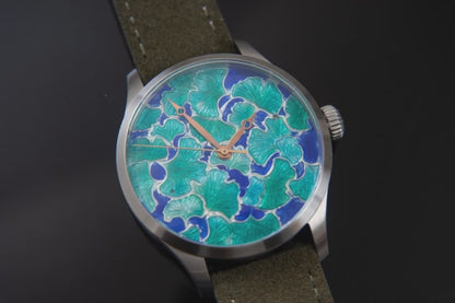 trenyo Basse-taille Grand Feu Enamel Piece Unique